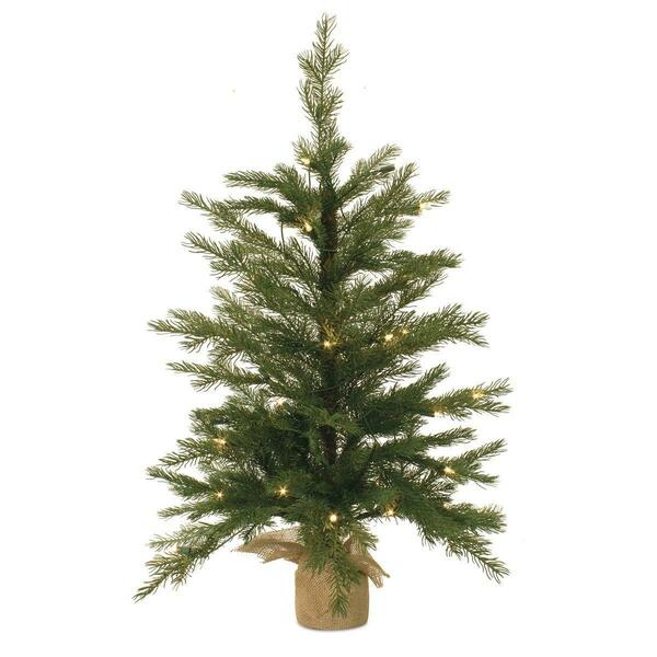 Smartgifts Pine Tree in Burlap SM3064456